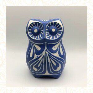 PABLO ZABAL OWL- Vintage Ceramic Owl Figurine- By Pablo Zabal - Made in Chile